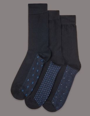 3 Pack Design Socks